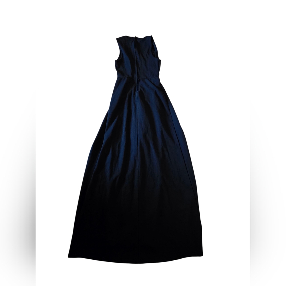 Fashion Nova Black Caped Sleeveless Formal Jumpsuit Size Small - Picture 3 of 6